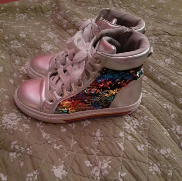 Girls high top sneakers - Picture 2 of 4